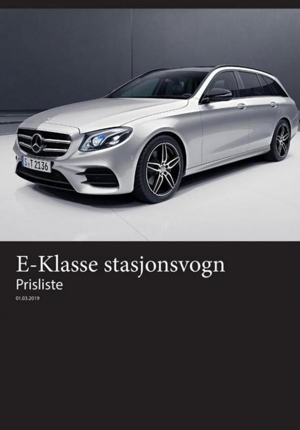 E-Klasse stasjonsvogn . Mercedes-Benz (2020-02-29-2020-02-29)