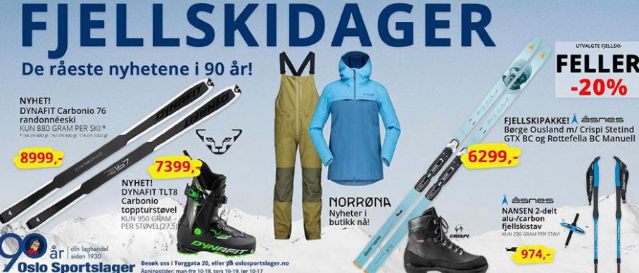 OSLO SPORTSLAGER Kundeavis . Oslo Sportslager (2020-03-10-2020-03-10)