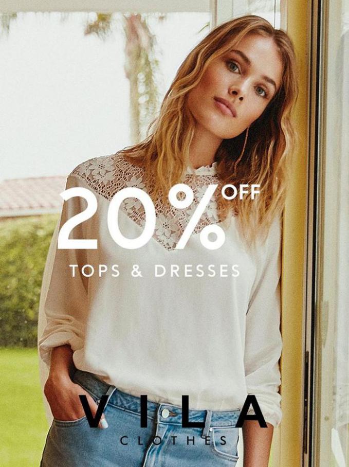 Tops & Dresses Sale . VILA (2020-06-24-2020-06-24)