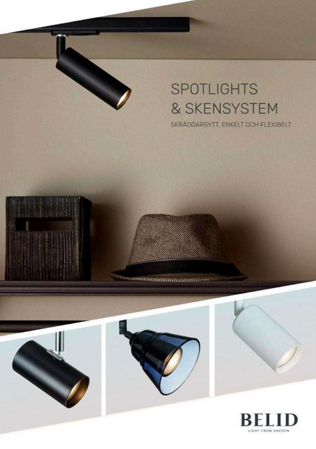 Spotlights & skensystem . Belid (2020-08-09-2020-08-09)