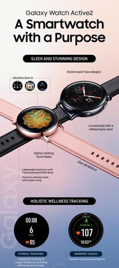 Samsung Galaxy Watch Active2 . Samsung (2020-09-30-2020-09-30)