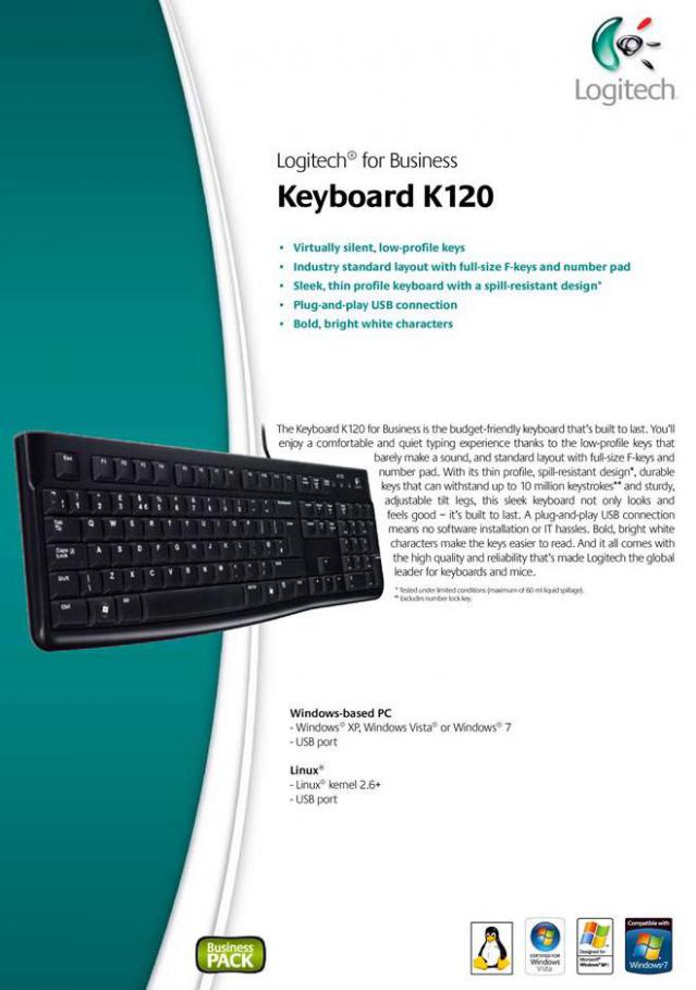 Keyboard K120 . Logitech (2020-10-18-2020-10-18)