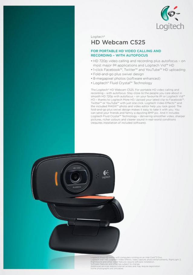 HD Webcam . Logitech (2020-10-18-2020-10-18)
