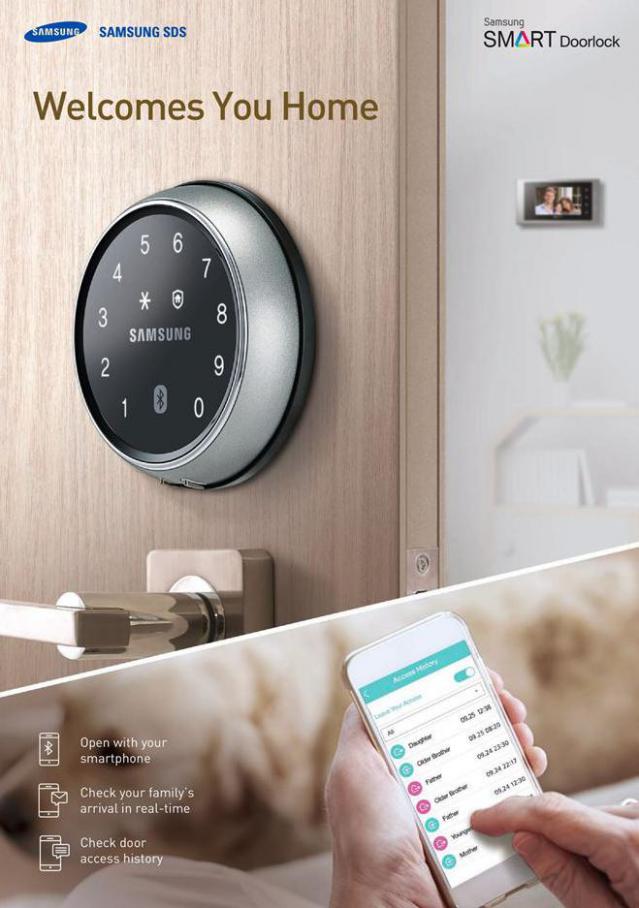 Samsung Smart Doorlock . Samsung (2020-09-30-2020-09-30)