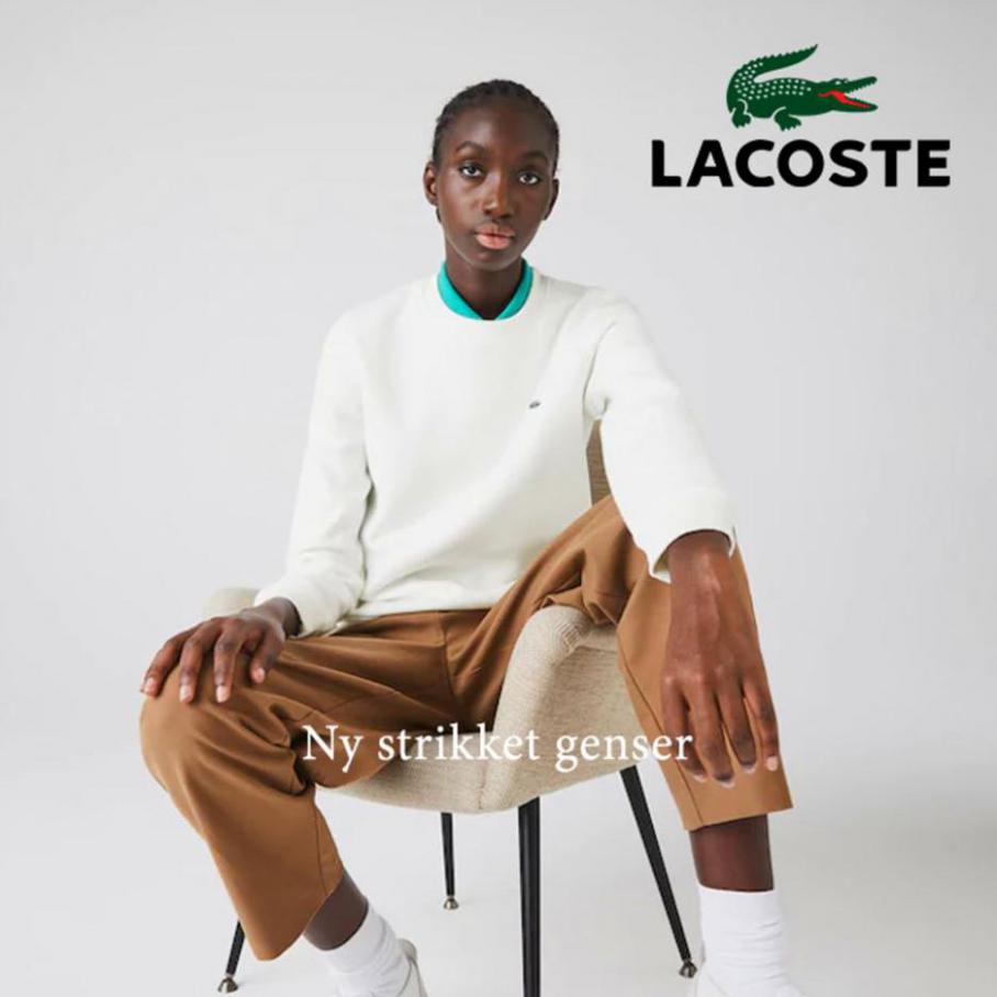 Ny strikket genser . Lacoste (2020-12-07-2020-12-07)