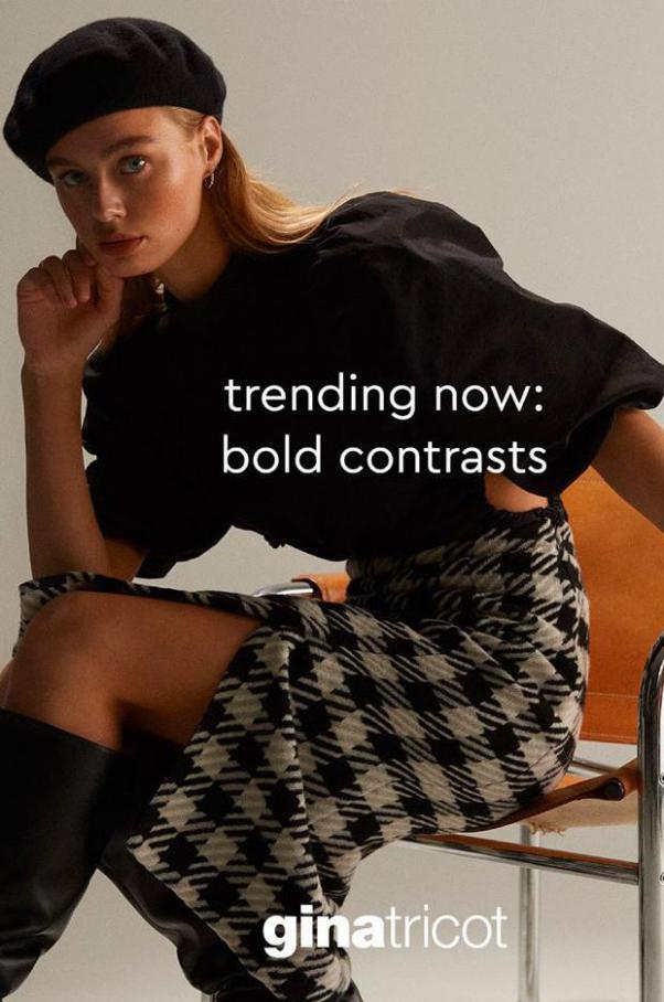 Trending Now - Bold Contrasts . Gina Tricot (2021-02-01-2021-02-01)