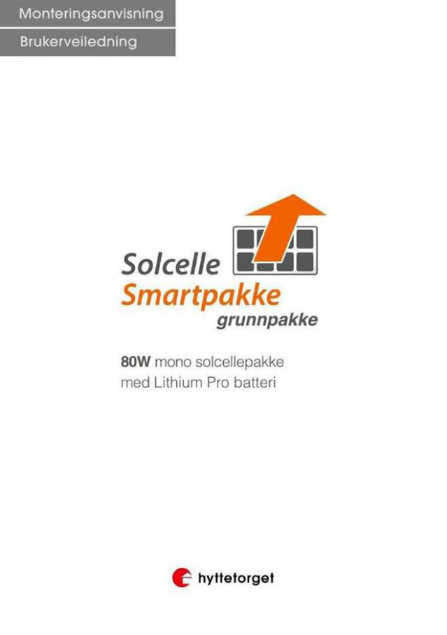 Solcelle Smartpakke . Hyttetorget (2021-01-31-2021-01-31)