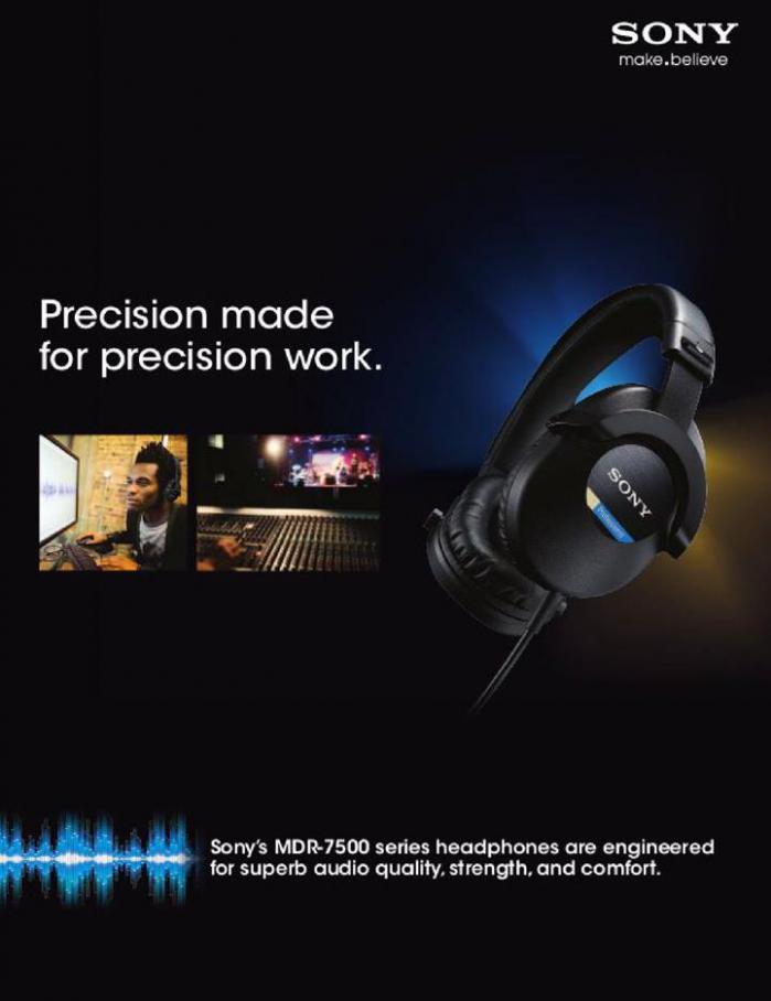 MDR 7500 Series Headphones . Sony (2021-02-28-2021-02-28)