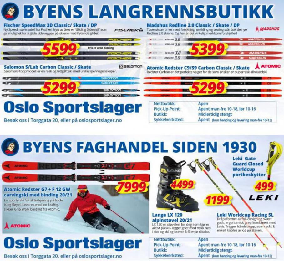 OSLO SPORTSLAGER Kundeavis . Oslo Sportslager (2021-02-06-2021-02-06)