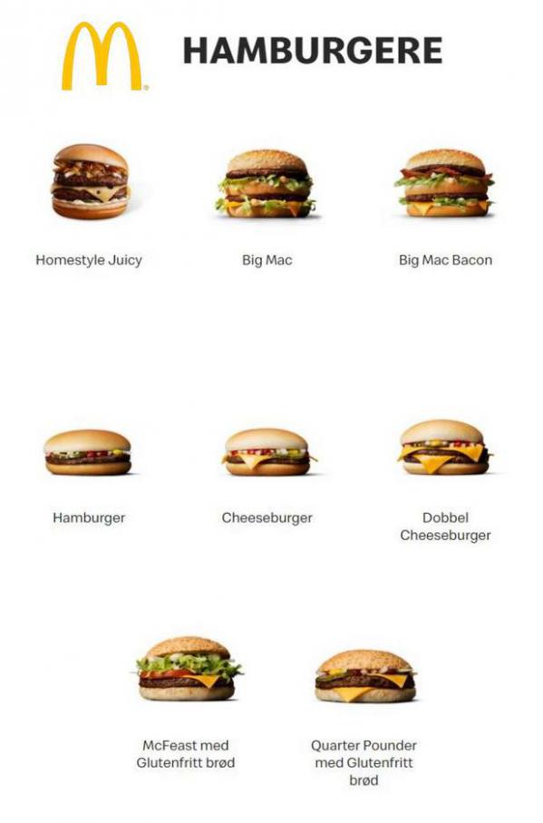 Vår meny . McDonald's (2021-06-30-2021-06-30)