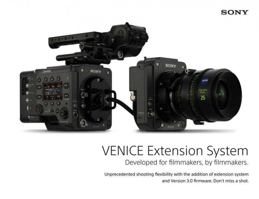 VENICE Extension System . Sony (2021-08-31-2021-08-31)