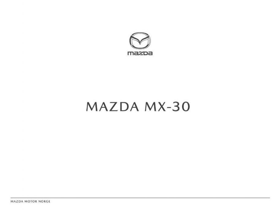 Mazda MX-30 . Mazda (2022-01-31-2022-01-31)