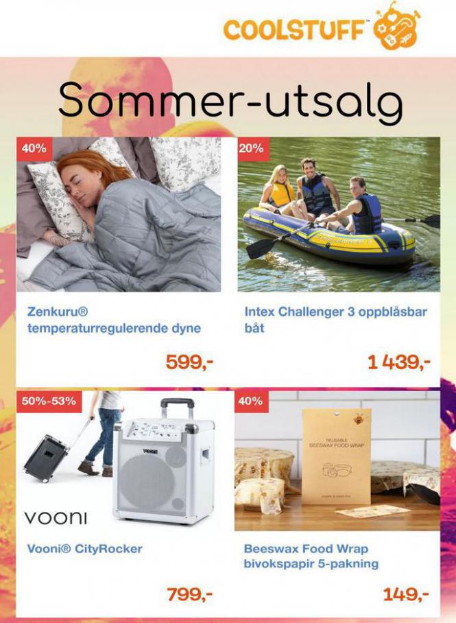 Sommer-utsalg. CoolStuff (2021-07-31-2021-07-31)