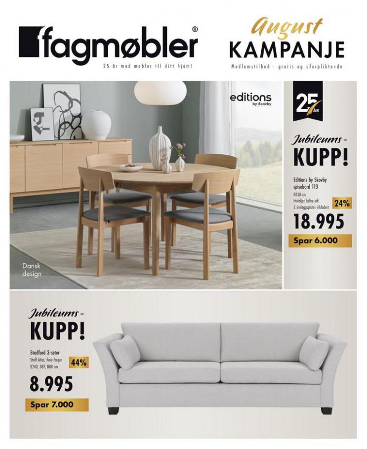 August kampanje. Fagmøbler (2021-08-31-2021-08-31)