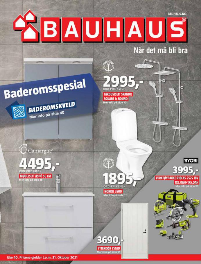 Bauhaus Kundeavis Uke 40. Bauhaus (2021-10-31-2021-10-31)
