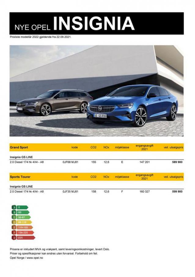 Opel - Nye Insignia Grand Sport. Opel (2022-01-31-2022-01-31)