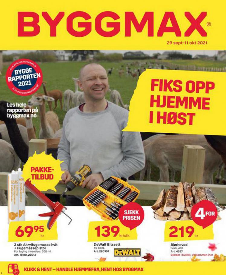 Byggmax Kundeavis. Byggmax (2021-10-11-2021-10-11)