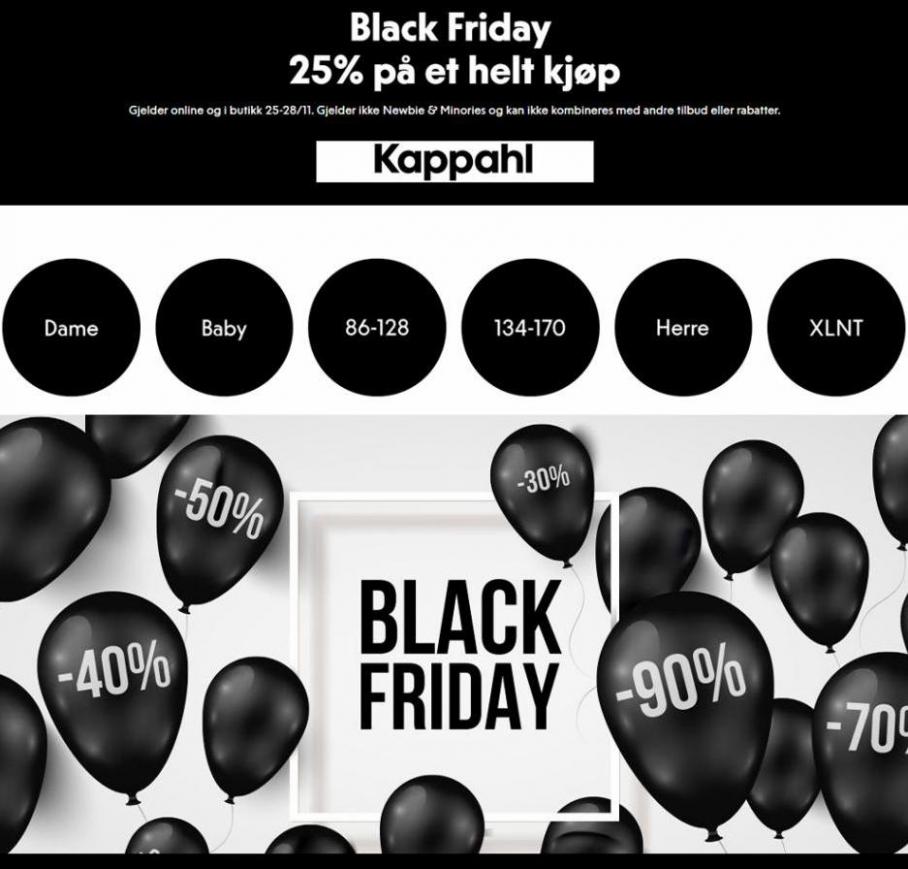 KappAhl - Black Friday Tilbud. KappAhl (2021-11-28-2021-11-28)