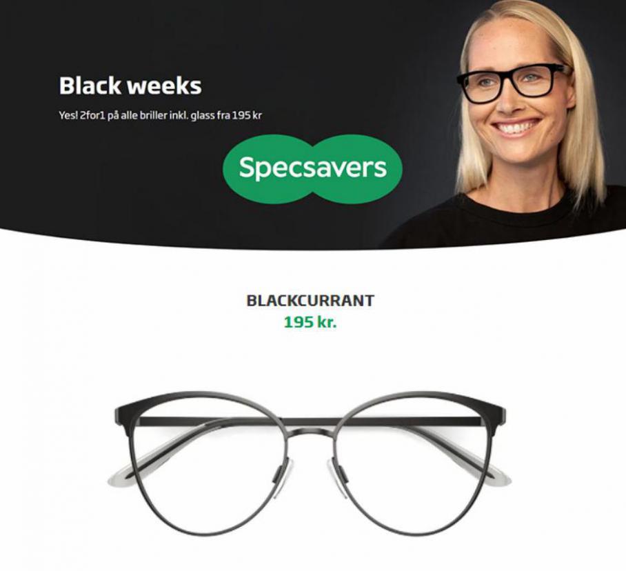 Specsavers Black Friday Tilbud. Specsavers (2021-11-28-2021-11-28)