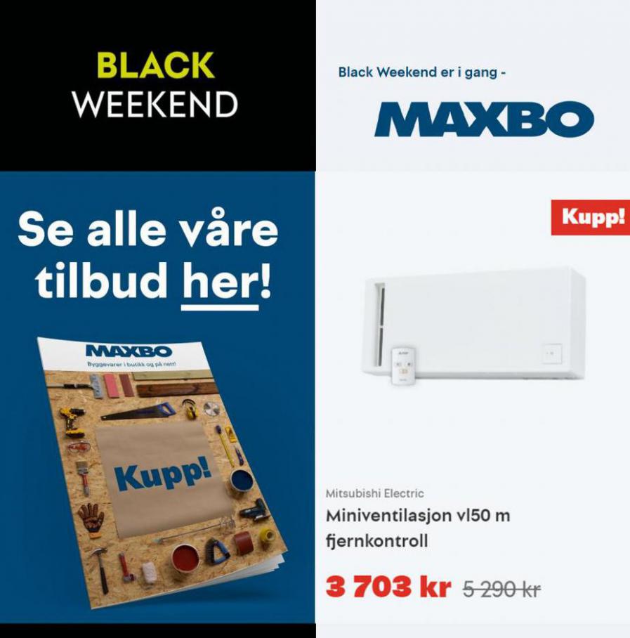 Maxbo - Black Friday Tilbud. Maxbo (2021-11-28-2021-11-28)