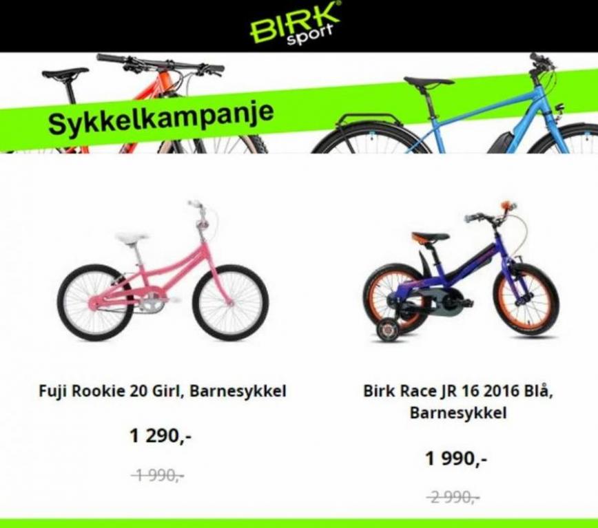 Sykkelkampanje 2021. Birk Sport (2021-12-31-2021-12-31)