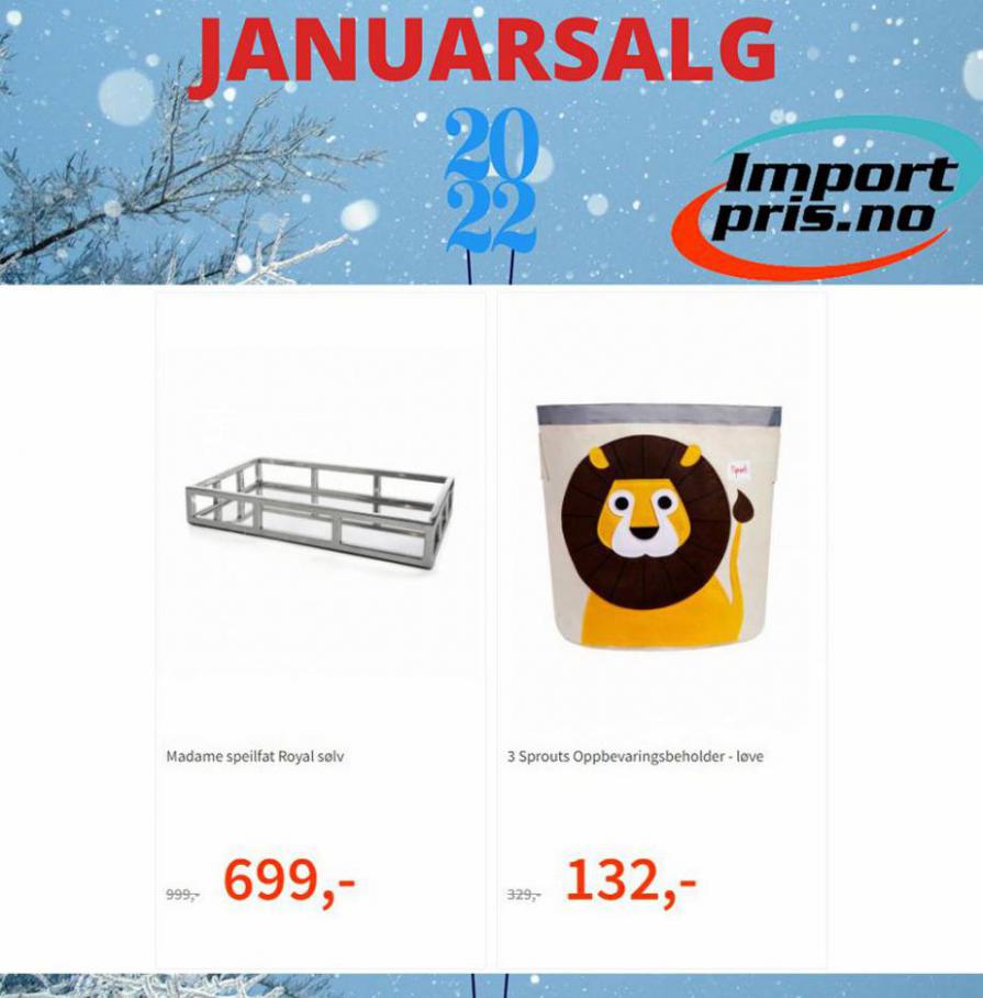 Januarsalg!. Importpris (2022-01-31-2022-01-31)