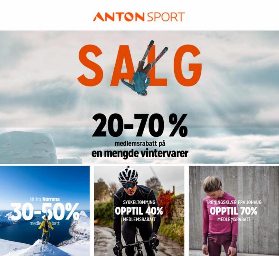 Medlemstilbud. Anton Sport (2022-01-23-2022-01-23)