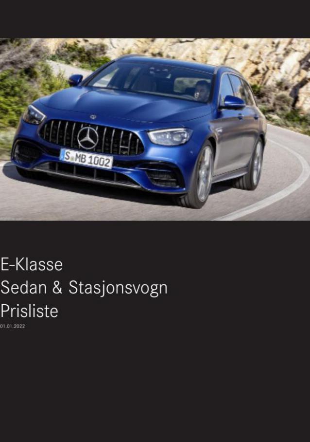 Prisliste Mercedes-Benz E-Klasse Sedan og Stasjonsvogn 2. Mercedes-Benz (2023-01-01-2023-01-01)