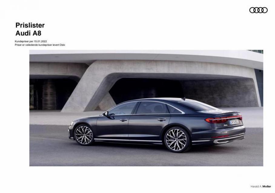 Prisliste Audi A8. Audi (2022-07-15-2022-07-15)