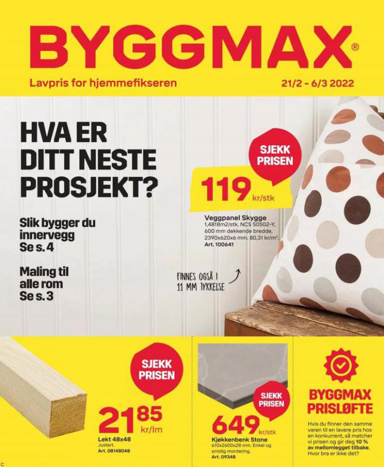 Bygggmax - Kundeavis. Byggmax (2022-03-06-2022-03-06)