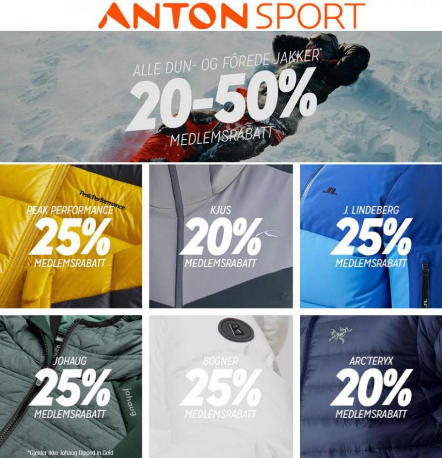 Medlemstilbud. Anton Sport (2022-02-23-2022-02-23)