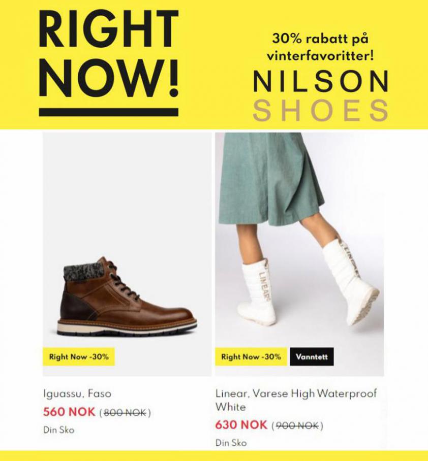 30% rabatt på vinterfavoritter!. Nilson Shoes (2022-02-28-2022-02-28)