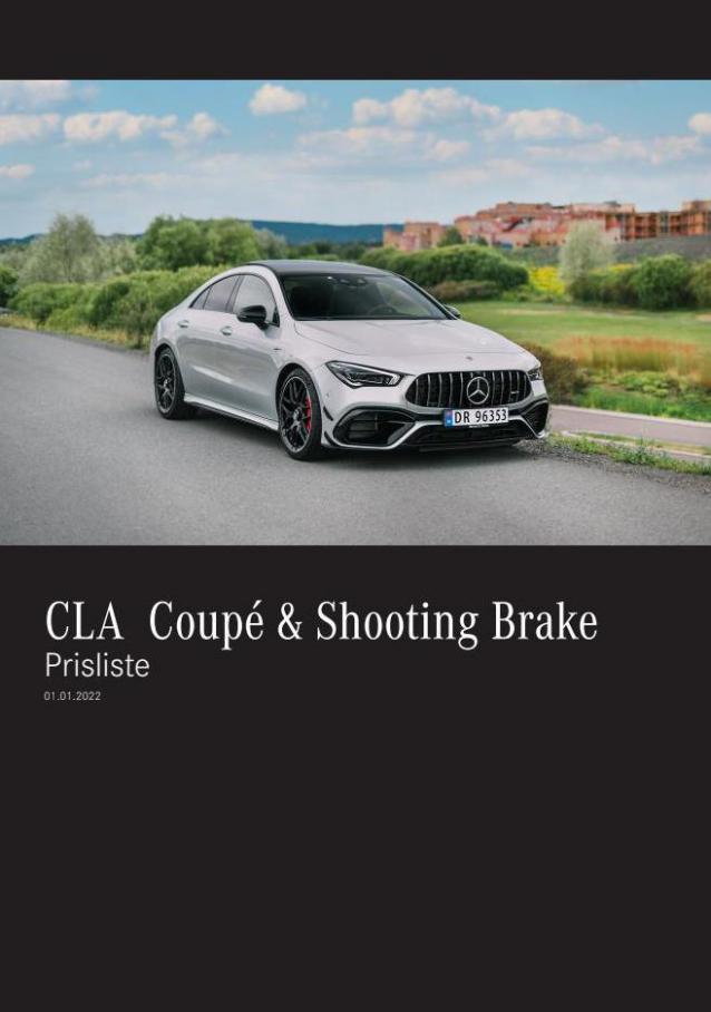 Prisliste Mercedes-Benz CLA-Coupe og Shooting Brake 1. Mercedes-Benz (2023-01-01-2023-01-01)