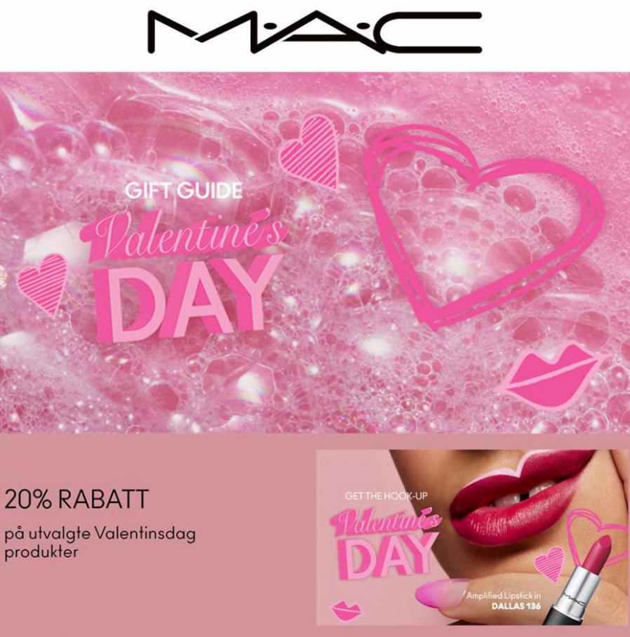 20% VALENTINSDAG. MAC Cosmetics (2022-02-14-2022-02-14)