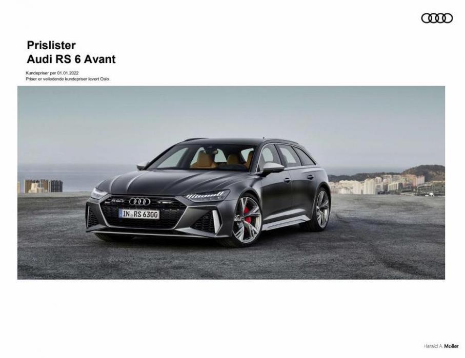 Prisliste Audi RS 6. Audi (2022-07-15-2022-07-15)