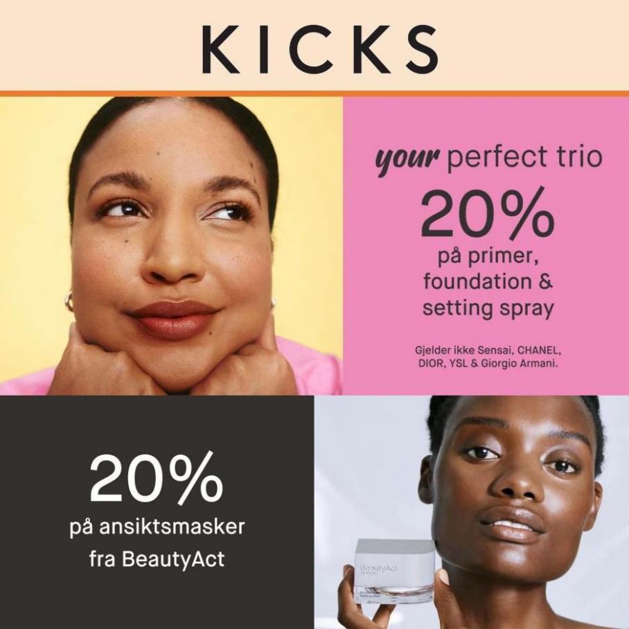 kicks Your perfect trio! 20% off. Kicks (2022-03-25-2022-03-25)