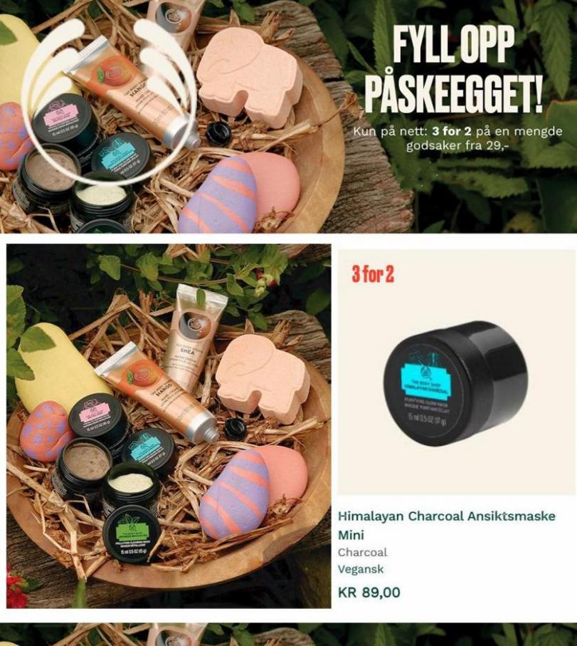 Fyll påskeegget! 3 for 2. The Body Shop (2022-04-17-2022-04-17)