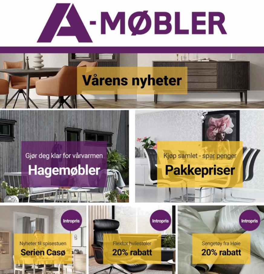 Vårens nyheter. A-Møbler (2022-03-31-2022-03-31)