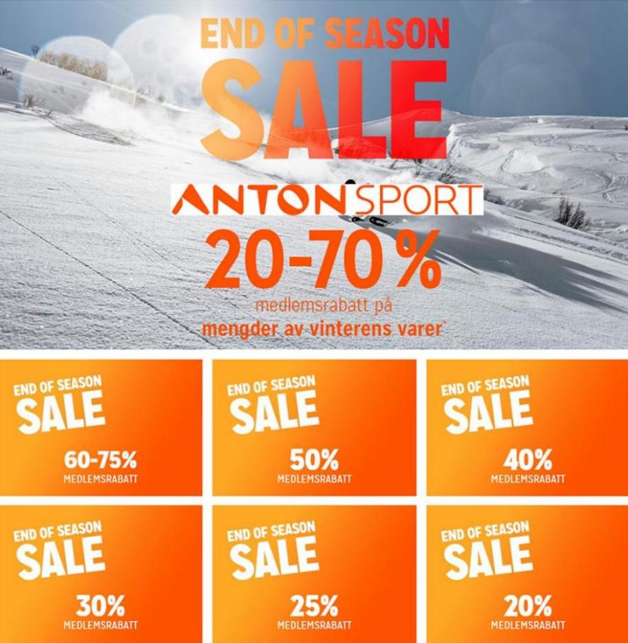 20-70% Rabatt!. Anton Sport (2022-03-28-2022-03-28)