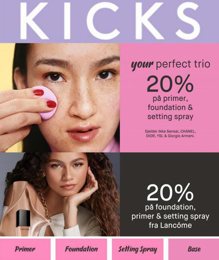 Your perfect trio! 20% på primer, foundation & setting spray. Kicks (2022-03-16-2022-03-16)