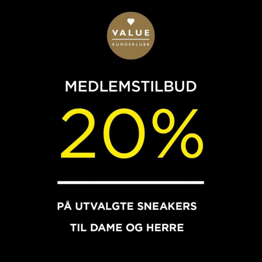 20 % rabatt på utvalgte sneakers. Shoeday (2022-04-30-2022-04-30)