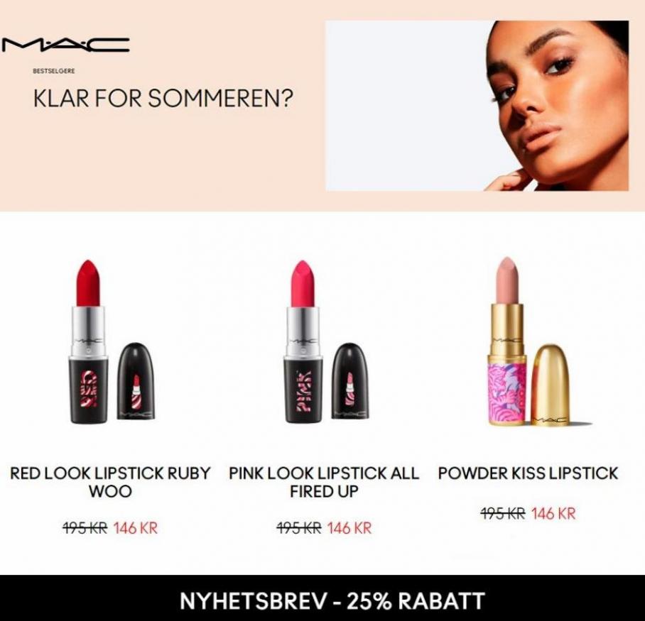 25% Rabatt. MAC Cosmetics (2022-06-06-2022-06-06)