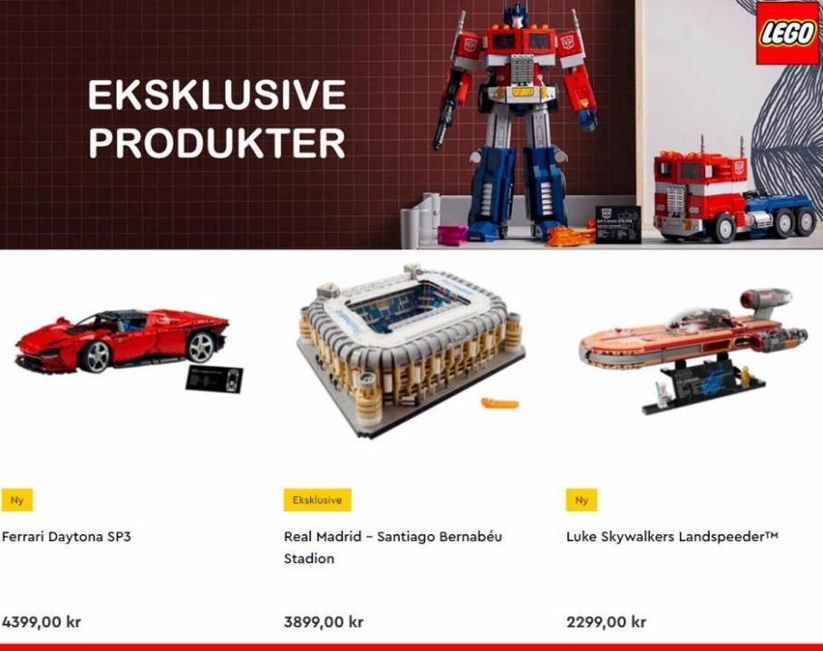 EKSKLUSIVE PRODUKTER. Lego (2022-06-16-2022-06-16)