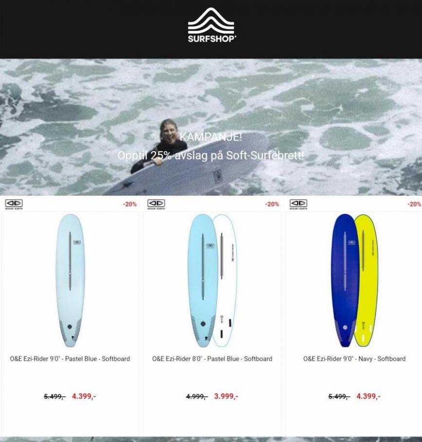 Opptil 25% Rabatt!. Surfshop (2022-06-21-2022-06-21)