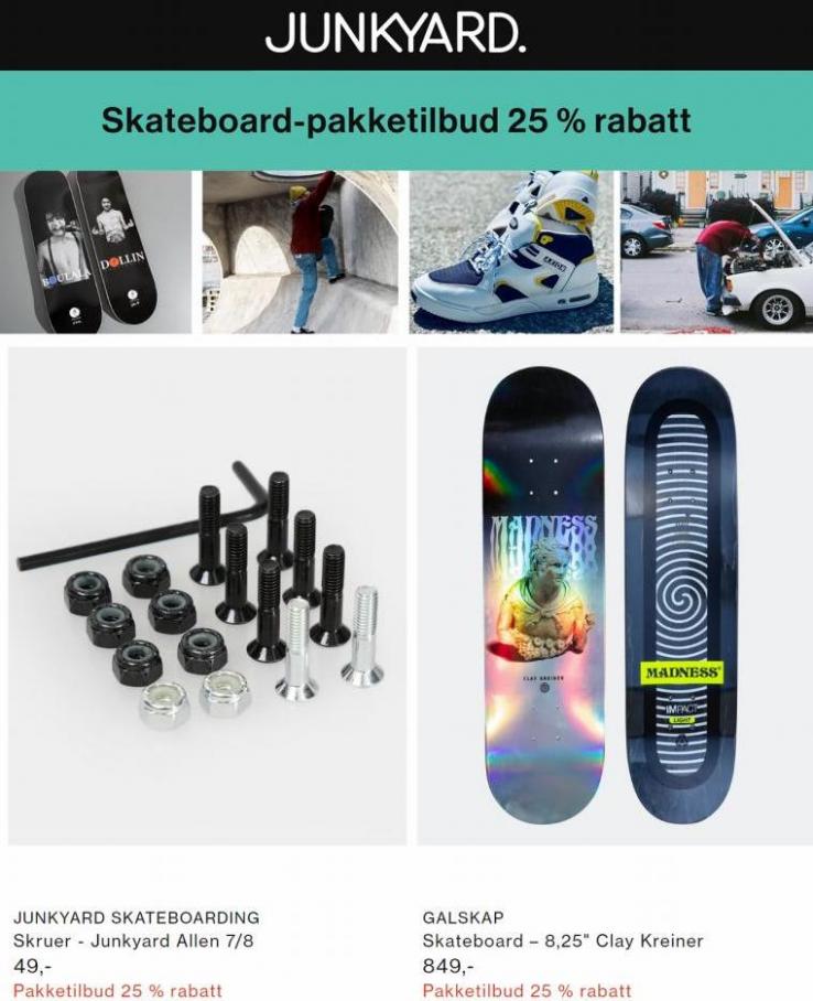Skateboard-pakketilbud 25 % rabatt. Hollywood (2022-06-29-2022-06-29)