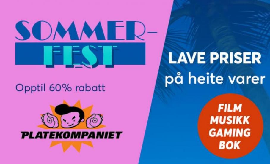 Sommer Fest Opptil 60% rabatt!. Platekompaniet (2022-06-21-2022-06-21)