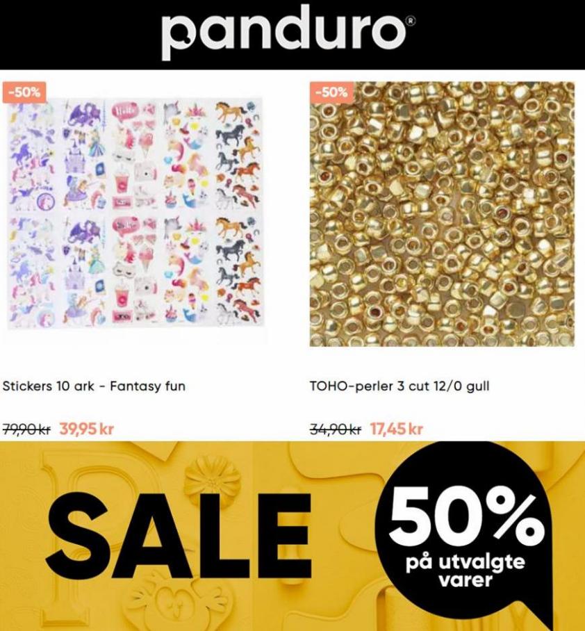 Panduro Tilbud -50%!. Panduro (2022-06-20-2022-06-20)