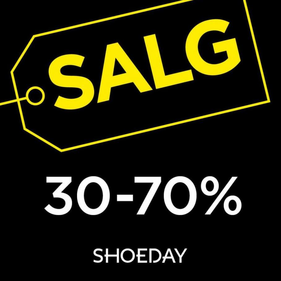 Salg 30-70% Shoeday. Shoeday (2022-07-18-2022-07-18)