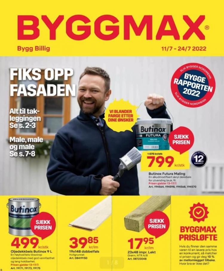 Byggmax Kundeavis!. Byggmax (2022-07-24-2022-07-24)