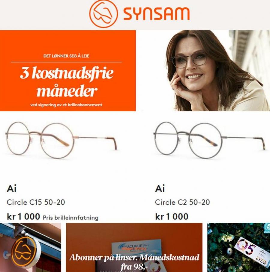 Synssam Ukens Tilbud!. Synsam (2022-07-14-2022-07-14)